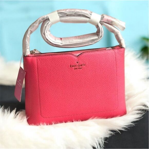 Kate Spade Leather Harlow Crossbody Bag Purse - Picture 1 of 10